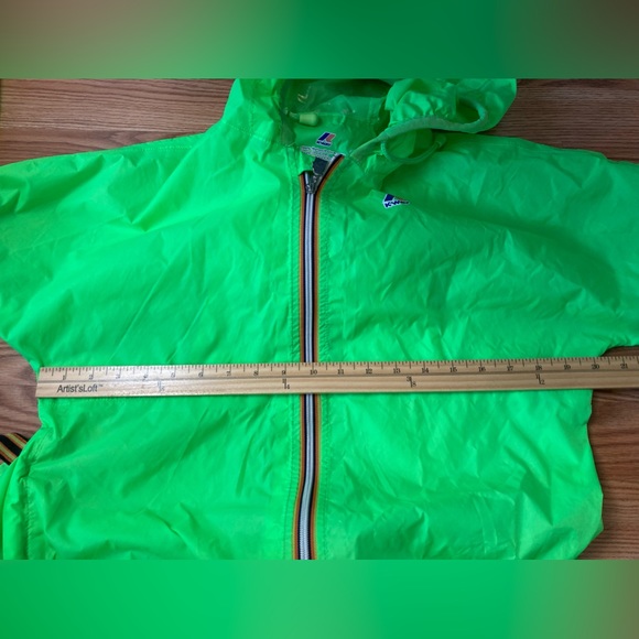 K-Way lime green jacket - Picture 5 of 7